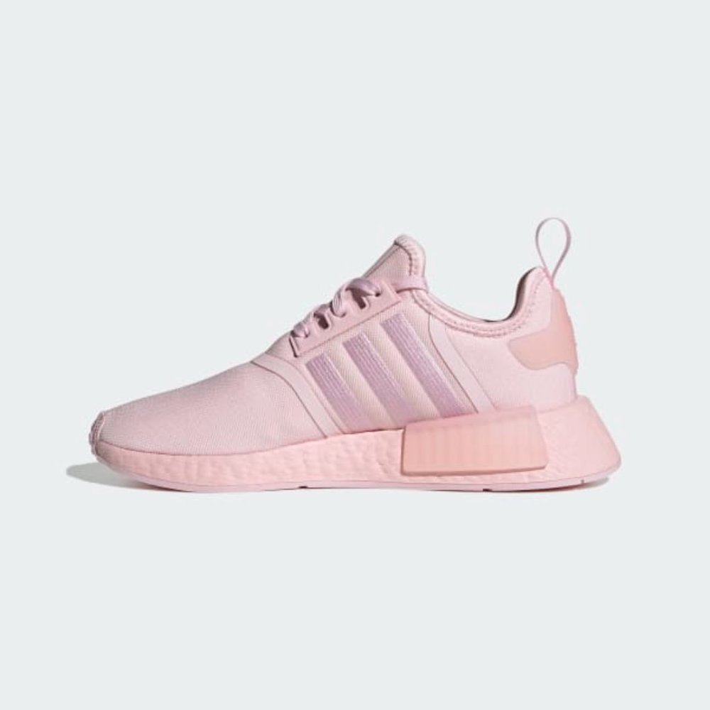 Adidas NMD R1 Low Top Mens Athletic Running Shoes Pink HQ8862 NEW Multi Sz - Picture 4 of 9
